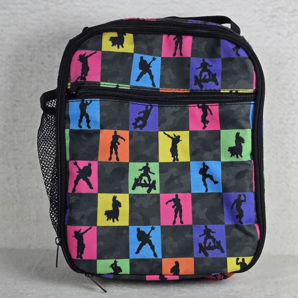 Gaming Fortnite Insulated Lunch Bag - Waterproof, Leakproof, and Durable School